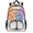 Beige, variant on Jiaoprinted Large Japanese Waves Laptop Backpack, 18 Inch Watercolor Travel Backpack for Men Women, Work Business Computer Casual Daypack