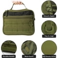 thumbnail image 4 of Toiletry Bag for Men Travel Toiletry Organizer Dopp Kit Organizer Toiletries Travel Bag Shaving Hygiene Bag Bathroom Hanging Men's Toiletry Bag for Short Trips Army Green, 4 of 9