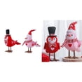 thumbnail image 2 of lixuesong Valentine's Window Display Statue Illuminated Bird Doll Ornament Memorable Couple for Holiday Party Celebration, 2 of 3