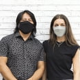 thumbnail image 2 of Case-Mate Safe+Mate x Cloth Face Mask - Washable  Reusable - Adult L/XL - Cotton - Includes Filter - Black, 2 of 9