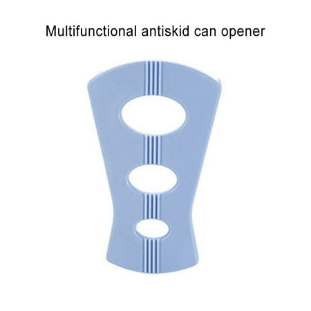 

HXAZGSJA 1-Turn Easy Jar Opener Effortless Manual Jar Opener Universal Opener with 3 Adjustable Sizes Bottle Opener(Blue)