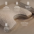 thumbnail image 3 of Almohada ajustable refrescante para dormir de lado Coop Home Goods Eden, 3 of 9
