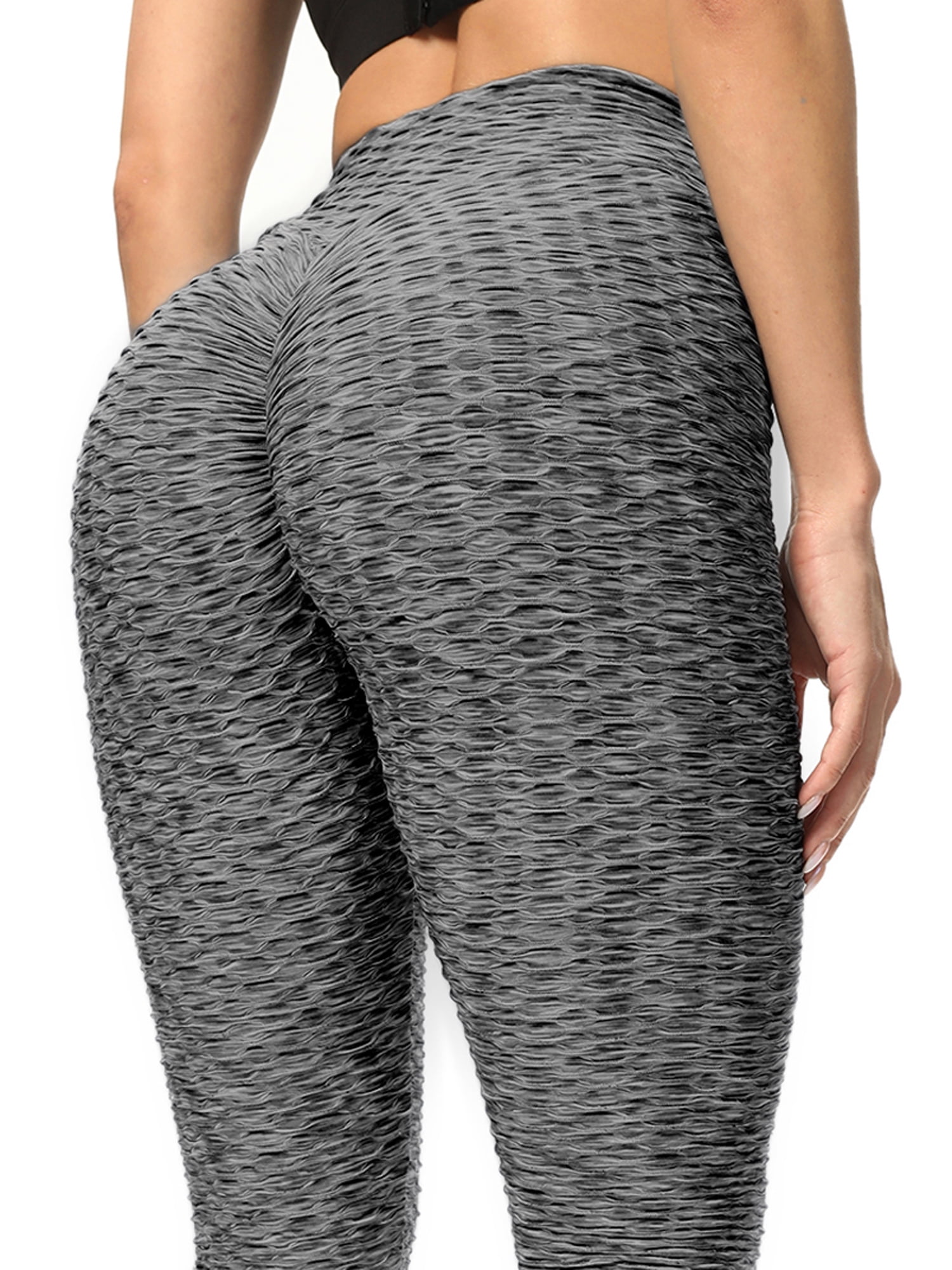 Women Anti-Cellulite High Waist Yoga Pants Gyms Leggings Sports Elastic Trousers 