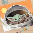 thumbnail image 5 of PaintWorks Star Wars The Mandalorian/Grogu Paint By Number Kit, 11" x 14", Multi-Color, 5 of 7