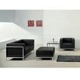 thumbnail image 2 of Flash Furniture Black LeatherSoft Loveseat, Chair & Ottoman Set, 2 of 3