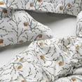 thumbnail image 1 of Linen Chest Chickadees  Flannel Sheet Set, 1 of 1