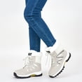 thumbnail image 6 of Ecetana Snow Boots for Women Mid-Calf Winter Boots Lace Up Non-Slip Outdoor Hiking Boots, 6 of 7