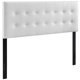 thumbnail image 4 of Cabecero completo Modway MOD-5173 Emily Tufted de piel sintética blanco, 4 of 6