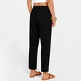thumbnail image 7 of Womens Casual Wide Leg Long Sweatpants, Women Solid Color Comfy Soft Pants, Workout Gym Sports Clothes Spring Ladies Comfy Plus Size Trendy Outfits Lightweight Cute Fashion Dressy Clothes Gray, 7 of 7