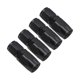 thumbnail image 5 of Speravity 4 Uds. Extremo de manguera giratorio negro pequeño de aleación de aluminio accesorio de tubería accesorio de coche trabajo de Vehículos, repuestos y accesorios Mis Speravity  VI018889-00B, 5 of 6