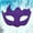Purple, variant on Uaswgudfs Men's Masquerade Mask Half Face Crown for Costume Party Halloween Mardi Gras Carnival Mask