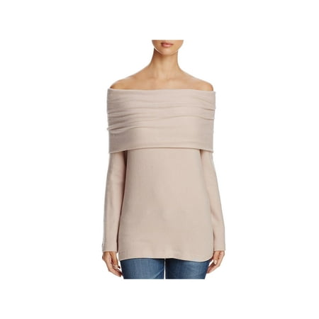 Dot Sweater Top - Three Dots Womens Corey Off-The-Shoulder Knit Pullover Sweater