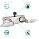 thumbnail image 4 of Grifo de Ducha Dura Faucet DF-SA100LH-SN Níquel Satinado, 4 of 8