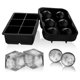 thumbnail image 1 of Bandejas de cubitos de hielo, juego de 2 moldes combinados de silicona, máquina de bolas de hielo de esfera con tapa y moldes cuadrados grandes, reutilizables y sin Bpa Unbranded modelStyleType, 1 of 2