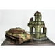 thumbnail image 4 of 1:35 Kits de Modelo de Ruinas de Construcción de Edificios Decoración para Casa de, 4 of 9