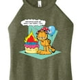thumbnail image 3 of Garfield - Birthday's Make Me Old - Juniors High Neck Tank Top, 3 of 5