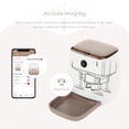 thumbnail image 3 of Large Capacity Pet Automatic Feeder Smart Voice Recorder APP Control Timer Feeding Cat Dog Food Dispenser With WiFi Pet Bowl ShopWise Round, 3 of 14