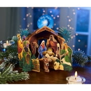 American Greetings Magic Moments Religious Pop Up Christmas Card (Spirit of the Season)