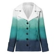 thumbnail image 4 of Puntoco Abrigo Mujer Invierno Cálido Compuesto Felpa Botón Solapas Chaqueta Outwear Abrigo Liquidación Puntoco Puntoco-1, 4 of 4