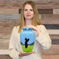 thumbnail image 2 of Trupoint Memorials The 19th Hole Mens Golf Adult Large Cremation Urn for Human Ashes - With Velvet Bag, 2 of 2