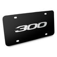 thumbnail image 2 of Chrysler 300 3D Logo Black Stainless Steel License Plate, 2 of 5