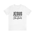 thumbnail image 2 of Unisex Jersey Short Sleeve Jesus The Real MVP of Christmas T-Shirt, 2 of 10
