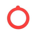 thumbnail image 1 of for Glass Clip Top Jars Replacement Silicone Leak-proof Seals Mason Jar Gaskets Sealing Rings Rings RED, 1 of 8