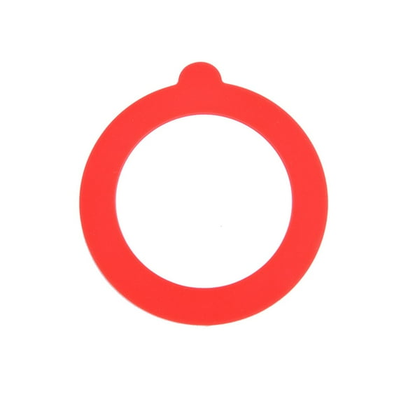 for Glass Clip Top Jars Replacement Silicone Leak-proof Seals Mason Jar Gaskets Sealing Rings Rings RED