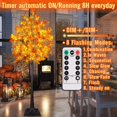 thumbnail image 4 of cm LED Fall Tree with Lights LED Lighted Maple Tree with Timer LED Maple Tree with Lights for Fall&Thanksgiving Decor Prelit Artificial Maple Tree for Outdoor&Indoor Decor., 4 of 9