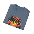 thumbnail image 4 of Key West Tropical Sunset with Palm Trees Beach Vibes T-shirt, 4 of 4