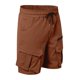 thumbnail image 4 of Pantalones cortos cargo para hombre con cintura elástica - Pantalones de trabajo de verano, poliéster, múltiples bolsillos, tallas S-XXXL para actividades al aire libre y de ocio, 4 of 5