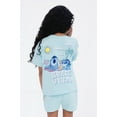thumbnail image 3 of Disney Lilo & Stitch French Terry T-Shirt and Shorts Outfit Set Little Kid to Big Kid, 3 of 5