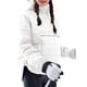 thumbnail image 2 of Chaqueta Acolchada Oversize para Mujer, Estilo Dolman, con Capucha, Larga, Cálida y Estilo Top S, 2 of 7