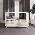 thumbnail image 5 of Dream On Me Sleepy Little Sloth, Moon Bear Reaching For The Stars Toddler Rail I Rounded Spindles I Mid- Century Meets Modern in White, 5 of 5
