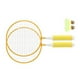 thumbnail image 2 of Raqueta de bádminton, juego de raqueta de bádminton para niños Juego de bádminton para niños Raqueta de bádminton para niños elegante y moderna, 2 of 8