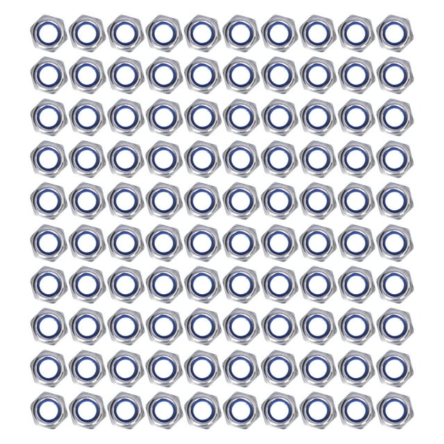 Oubit Écrou de Verrouillage en Nylon, 100 Pcs, Durable