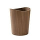 thumbnail image 1 of Cubo de basura de madera maciza de 9 litros, sin tapa, para uso doméstico, decorativo para cocina. madera 1 ola, 1 of 8