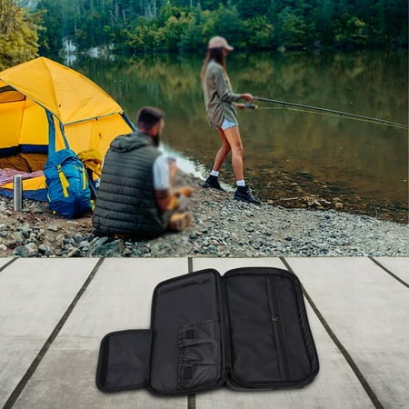 Fishing Reel Tackle Bag Gear Case Fishing Tackle Organizer Carry Storage Bags M YIWEI