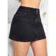 thumbnail image 3 of Mini falda de mezclilla rígida SAVI JEANS con brillos negro, 3 of 5