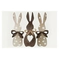 thumbnail image 2 of Boovnll Easter Placemats, Washable Wipeable Heat-Proof Easter Bunny Printing Placemats for Home Kitchen Dining Table Holiday Party Decor, Easter Decorations, 12x18", 2 of 6