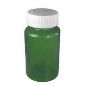 Empty Prescription Pill Bottles Mega Vials Prefer Screw Top Medication Bottles Rx Containers Full Cases of Green pet Packer 90 DRAM 50 Units