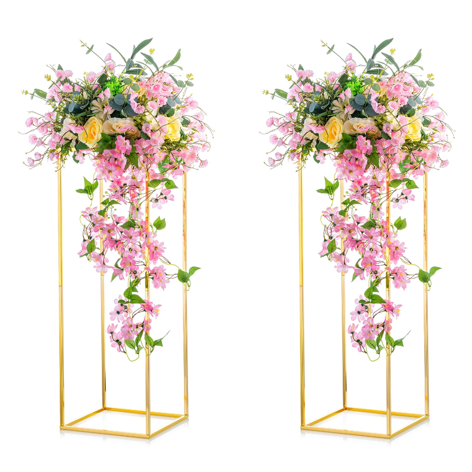 60 cm,Centerpieces 40cm 25 pcs Gold  Branches Wedding Table Florist Decor 