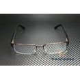 thumbnail image 2 of Versace VE 1184 Metal Unisex Rectangle Eyeglasses Brushed Brown 53mm Adult, 2 of 6