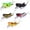 1.77in/0.14oz/5pcs, variant on 5pcs fishing Lures, Grasshopper Bait Bionic Mini Fishing Topwater Lures for Freshwater and Saltwater