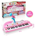 thumbnail image 4 of Hot Bee Baby Piano Toys for Kids, Musical Instrument Keyboard with Microphone for Toddlers, Preschooler Music Learning Toys, Birthday Christmas Gift for Girls Boys Aged 1 2 3-5 5-7, 4 of 7