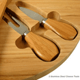 thumbnail image 4 of Picnic at Ascot Florence Transforming Bamboo Cheese Board Set (CB41), 4 of 6