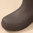thumbnail image 6 of Xfvqtps Womens Mid-Calf Rain Boots Pull on Round Toe Waterproof Shoes for Gardening Camping Kitchen Daily Errands, 6 of 8