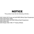 thumbnail image 2 of Front Right Suspension Stabilizer Bar Link Kit TOR-K750100 For Infiniti G35 Nissan 350Z, 2 of 2