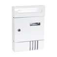 thumbnail image 3 of Luzkey Wall Mount Mailboxes for Outside Letterbox Lockable Large Capacity Easy Installation Magazines Post Postbox for External Gate White, 3 of 8
