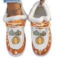 thumbnail image 6 of EKVAHL Womens Winter Cozy Shoes Halloween Print Low Top Flat Cotton Shoes Non-Slip Outdoor Soft Warm Home Shoes, 6 of 6